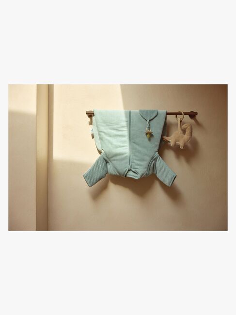 Jollein Sovpåse med Avtagbar Ärm Rund 70 cm, Rib Sea Green