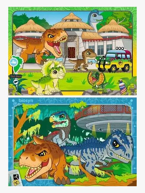 Ravensburger Barnpussel x 2 Jurassic World Explorers