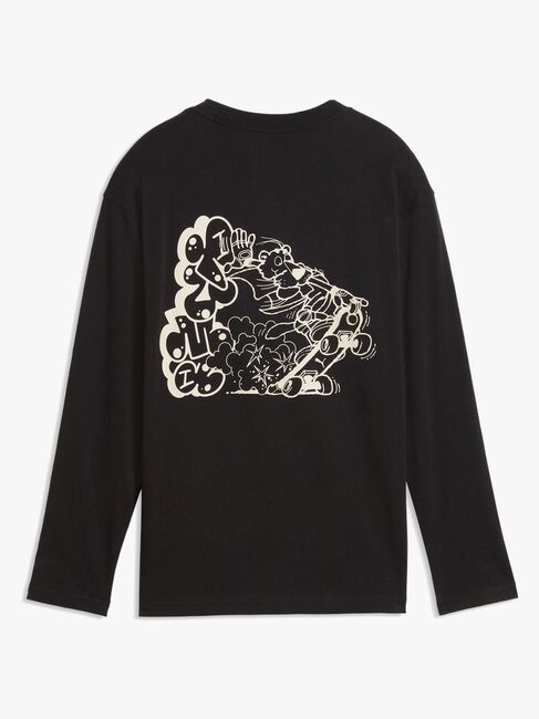 Puma MID90s  Avslappnad Tröja, Svart