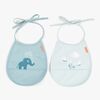Done By Deer Elphee Tiny Pocket Haklapp 2-Pack, Blue