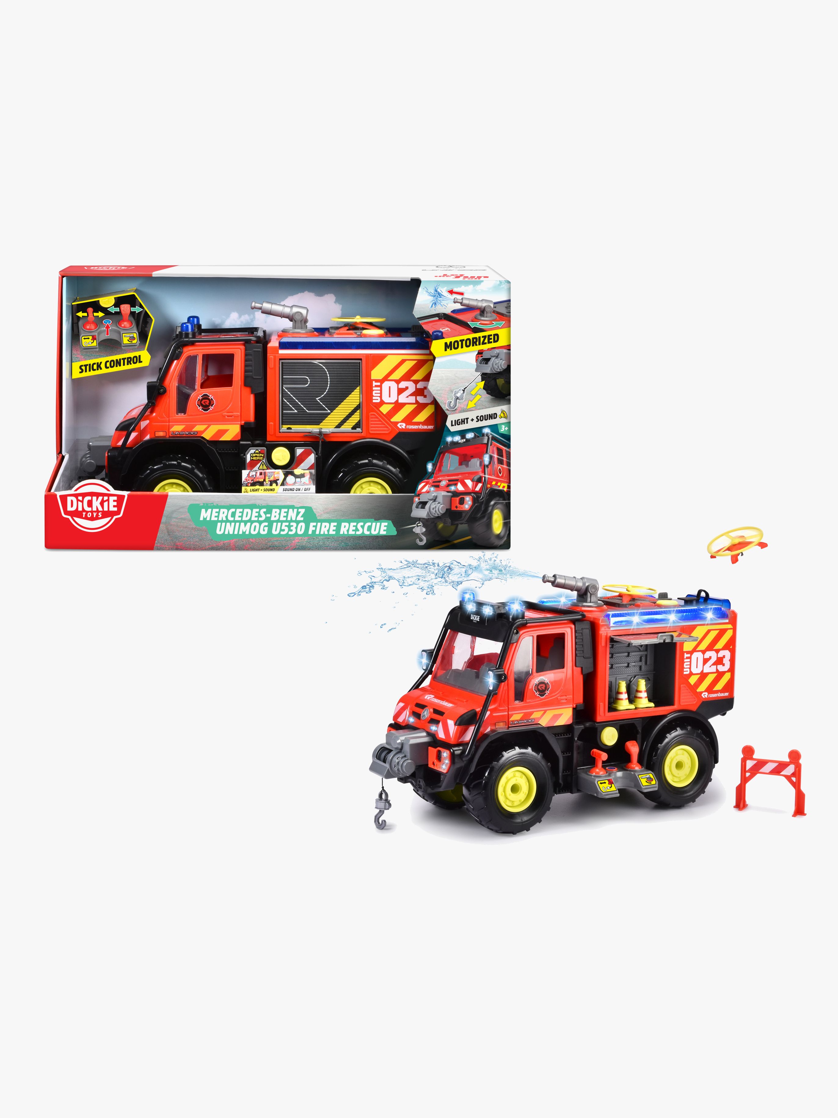 Simba-Dickie Unimog U530 Brandkårset