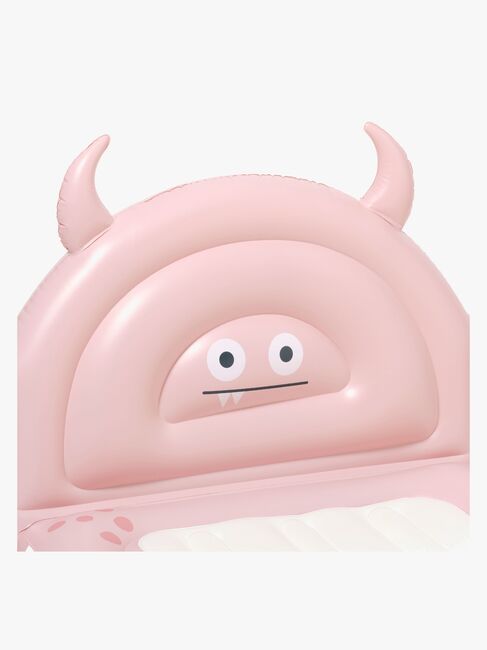 SUNNYLiFE  Uppblåsbar Barnsäng, Monster Pink