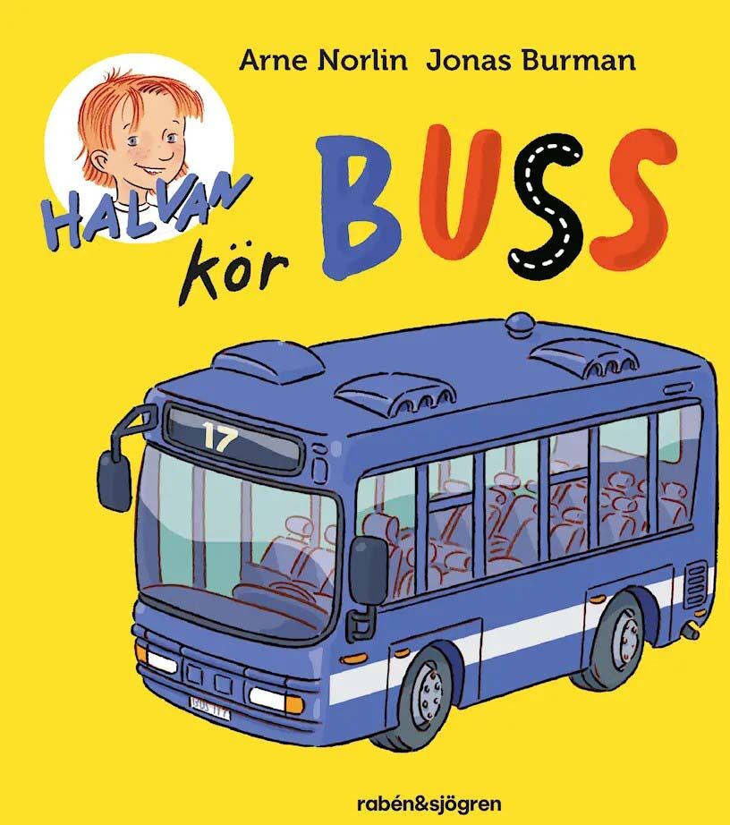 Rabén & Sjögren Halvan kör buss
