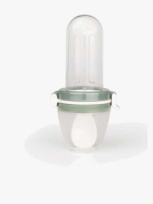 Kidsme Food Squeezer med sked, Grey