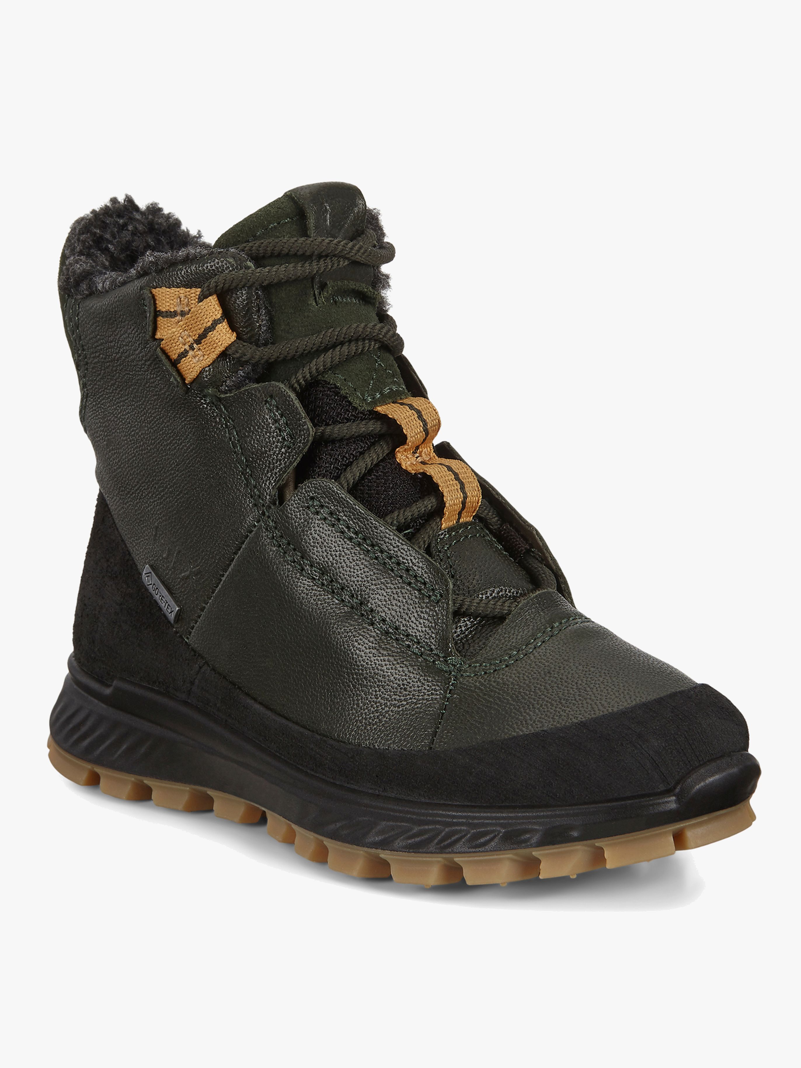 ECCO Exostrike Sneaker Black/Deep Forrest 30