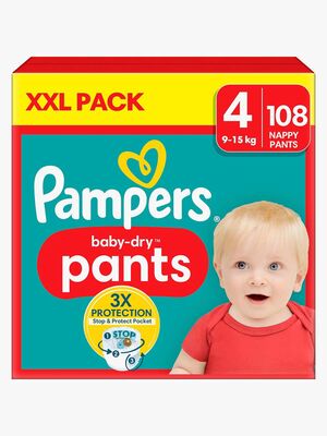 Pampers Baby Dry Blöjor Stl 4 9-15 kg 108-Pack
