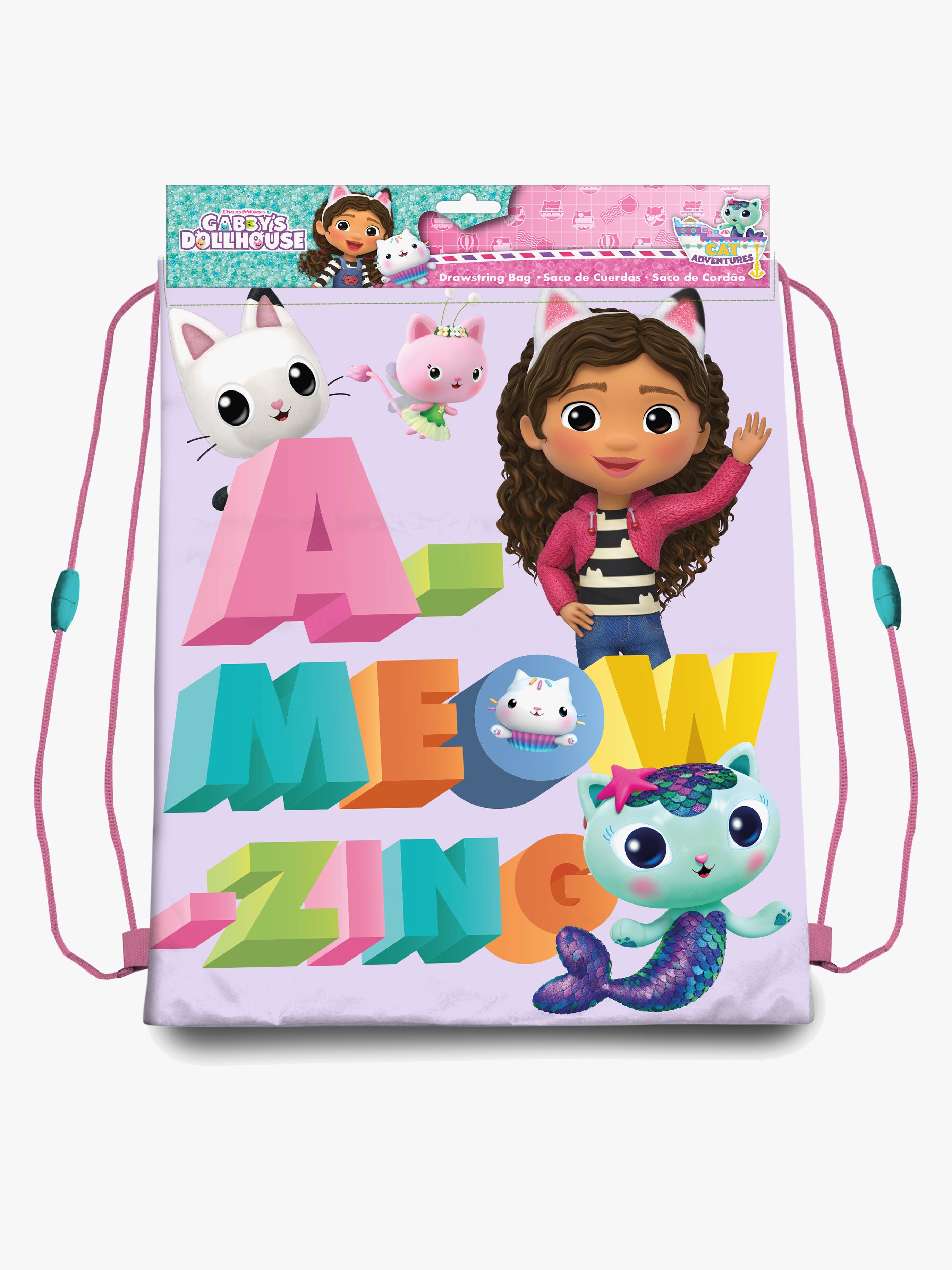 Gabby's Dollhouse Gympapåse, Rosa