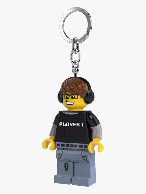 LEGO® Minifigure™ Videospel Kille Nyckelring med LED-lampa