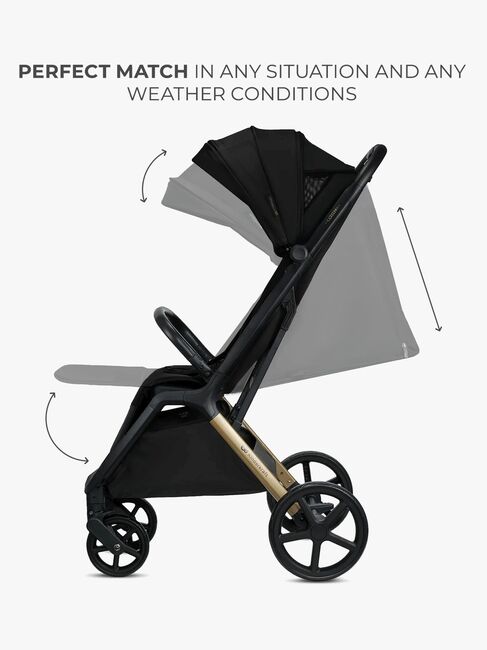 Kinderkraft Loom Sulky, Ink Black