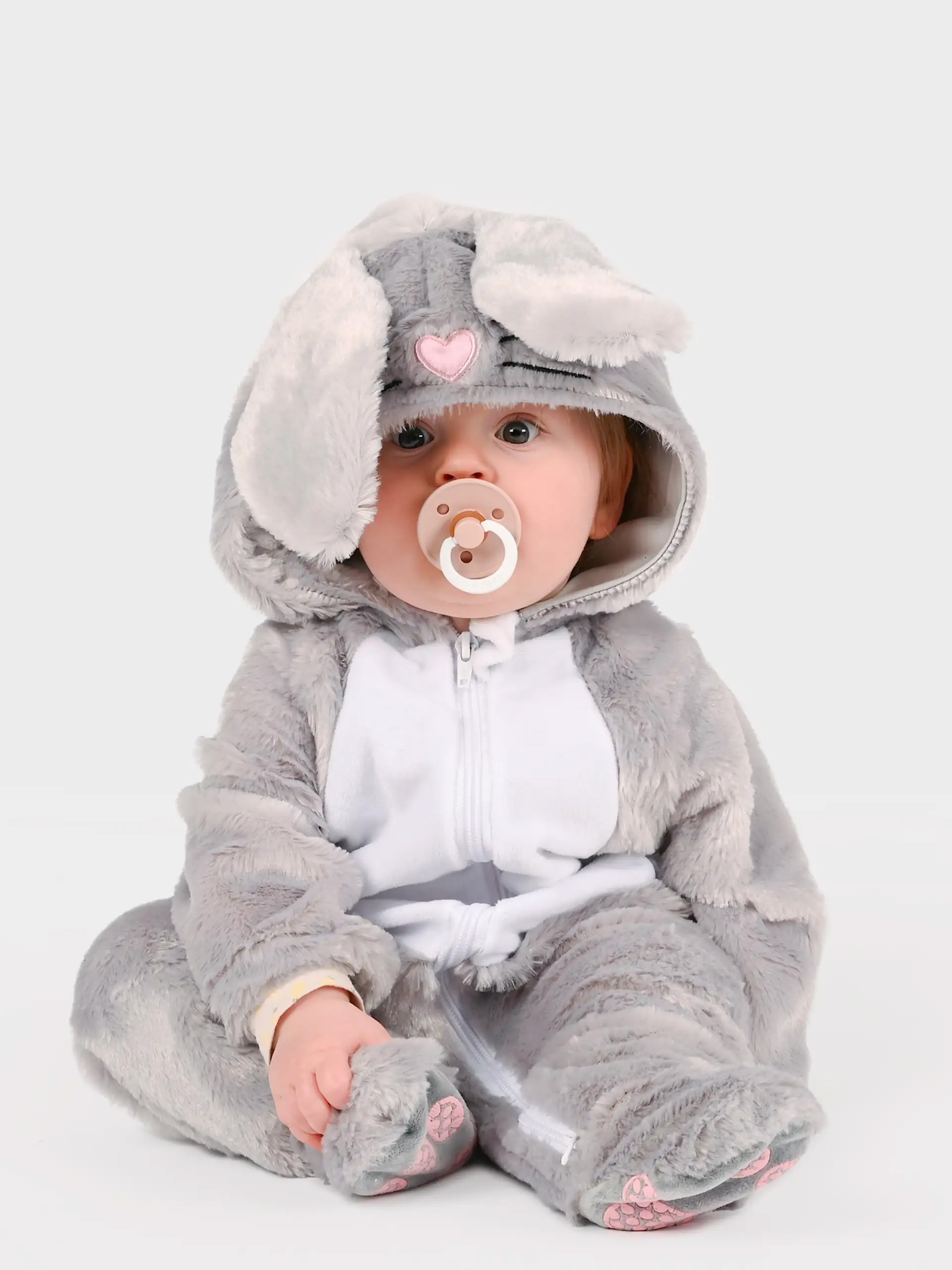 Den Goda Fen Utklädnad Kanin Jumpsuit 74-80 cm
