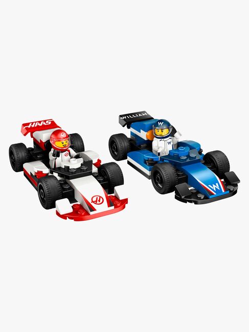 LEGO City 60464 F1 Williams Racing & Haas F1 racerbilar