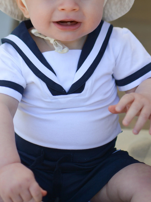 Geggamoja Seglarset Baby, Vit