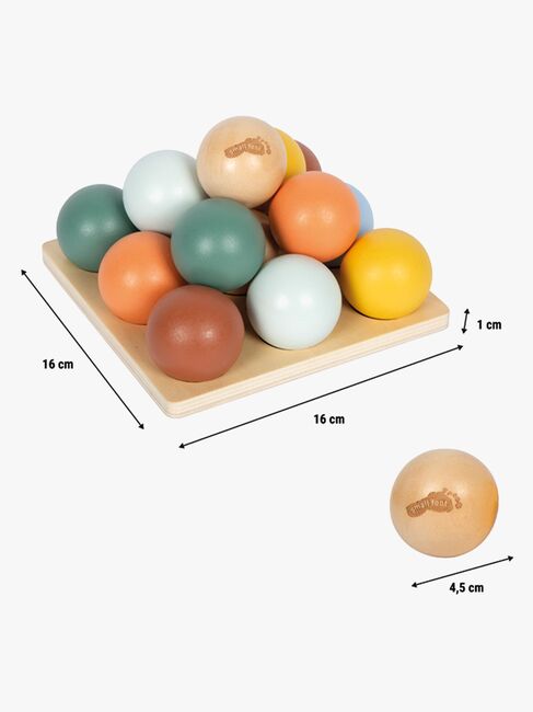 Small Foot Montessori Sorteringsspel med Bollar