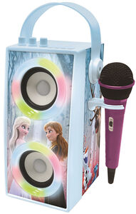 Disney Frozen Trådlös Högtalare Med Mikrofon Och Ljus