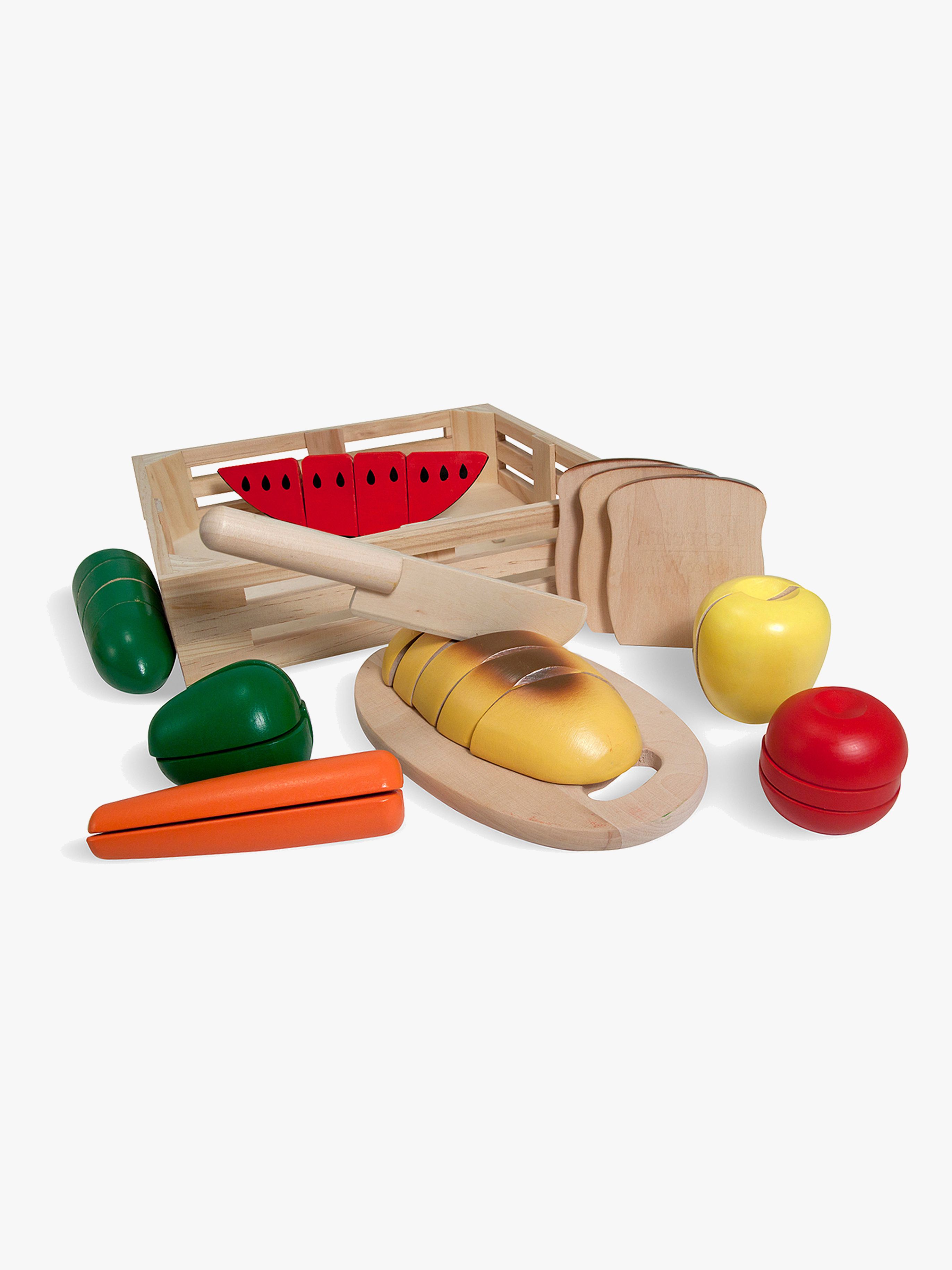 Melissa &  Doug Leksaksmat med Kniv &  Skärbräda 25 Delar
