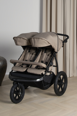 Beemoo Activity Twin Geschwisterwagen, Beige