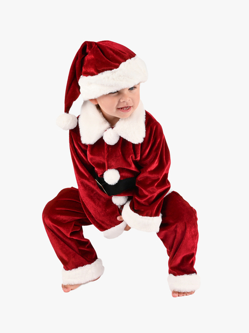 Den Goda Fen Tomtedräkt med Tomteluva