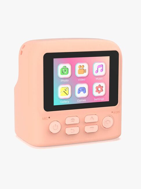 MOB Pixiprint Instantkamera med Spel, Rosa