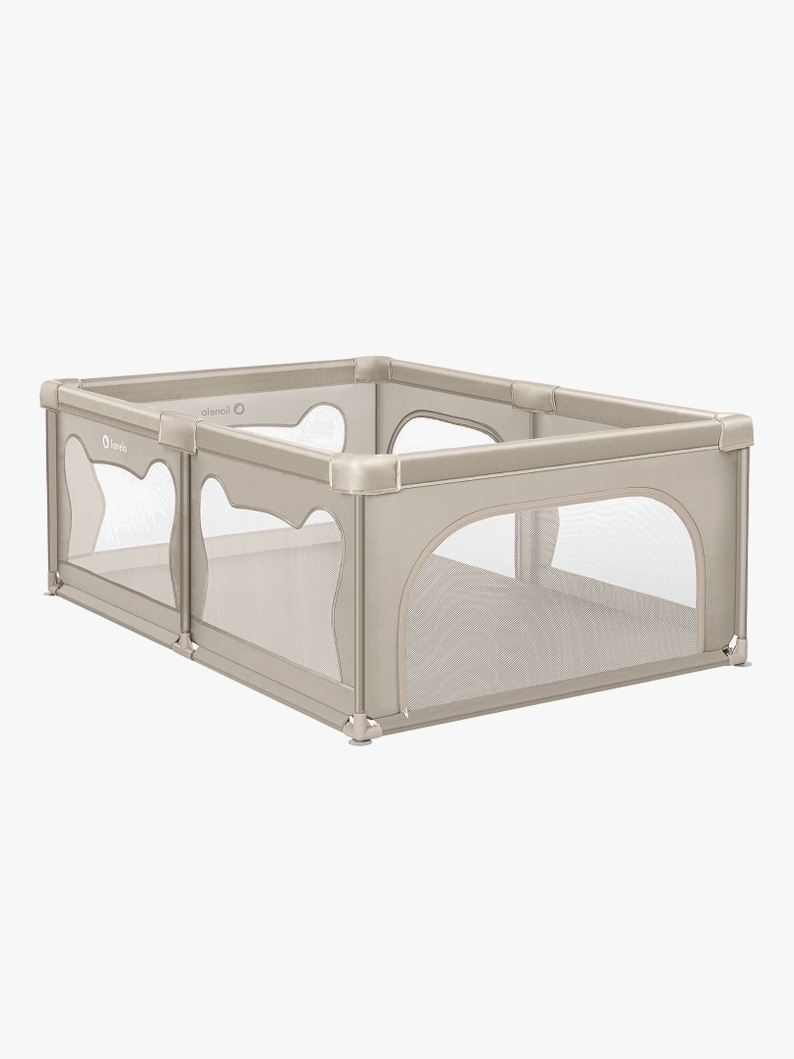 Lionelo WILLOW Lekhage  för Barn &  Baby, Beige Sand