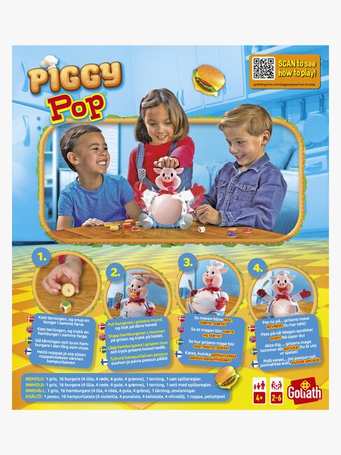 Goliath Games Piggy Pop Spel