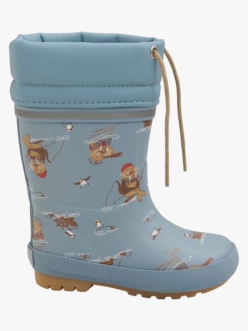 CeLaVi Fodrade Gummistövlar, Smoke Blue