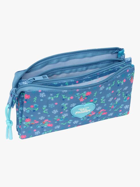 Disney Frozen Trippelpennfodral, Blå