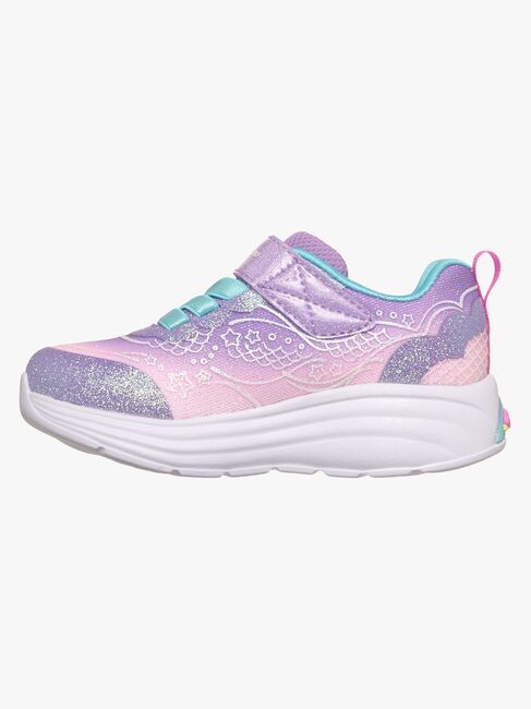 Skechers My Dreamers Lil Mermaid  Blinkande Sneakers, Purple