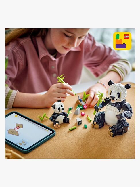 LEGO Creator 31165 Vilda djur: pandafamilj