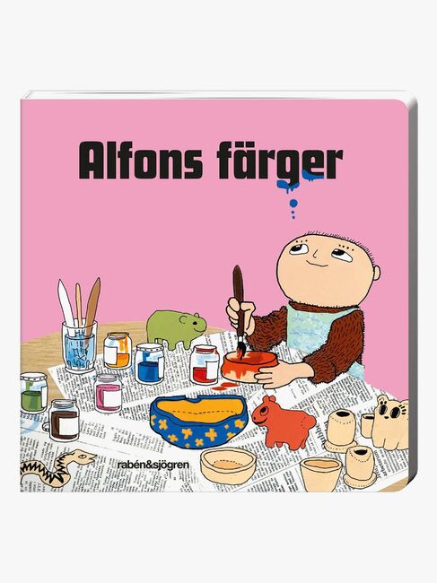 Rabén & Sjögren Alfons Åberg Färger Kartongpek