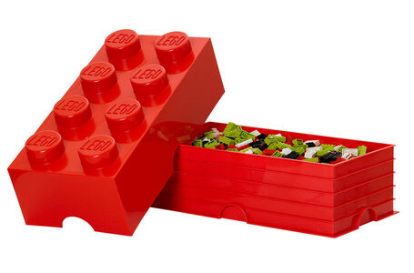LEGO Förvaring 8, Röd