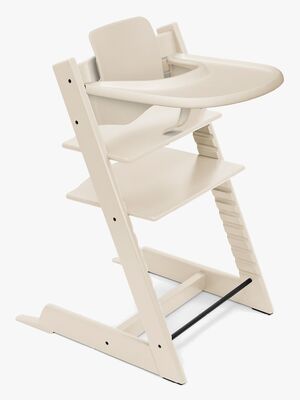 Stokke Tripp Trapp Matstol Bundle inkl. Bricka, Vanilla White