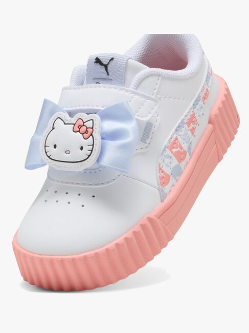 Puma x HELLO KITTY Carina 3.0 V Infant Sneakers, Vit