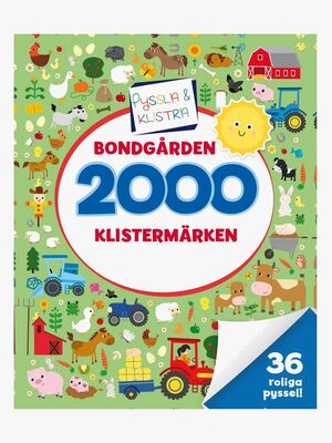 Tukan Förlag Klistermärkesbok Bondgården 2000st