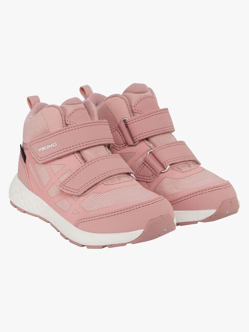 Viking Veme Reflex Mid 2V GTX Sneakers, Light Pink