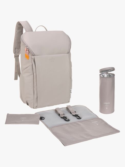 Lässig Slender Skötväska Ryggsäck, Taupe