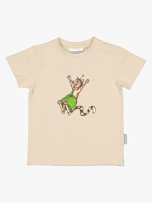 Geggamoja T-shirt Pettson & Findus, Beige