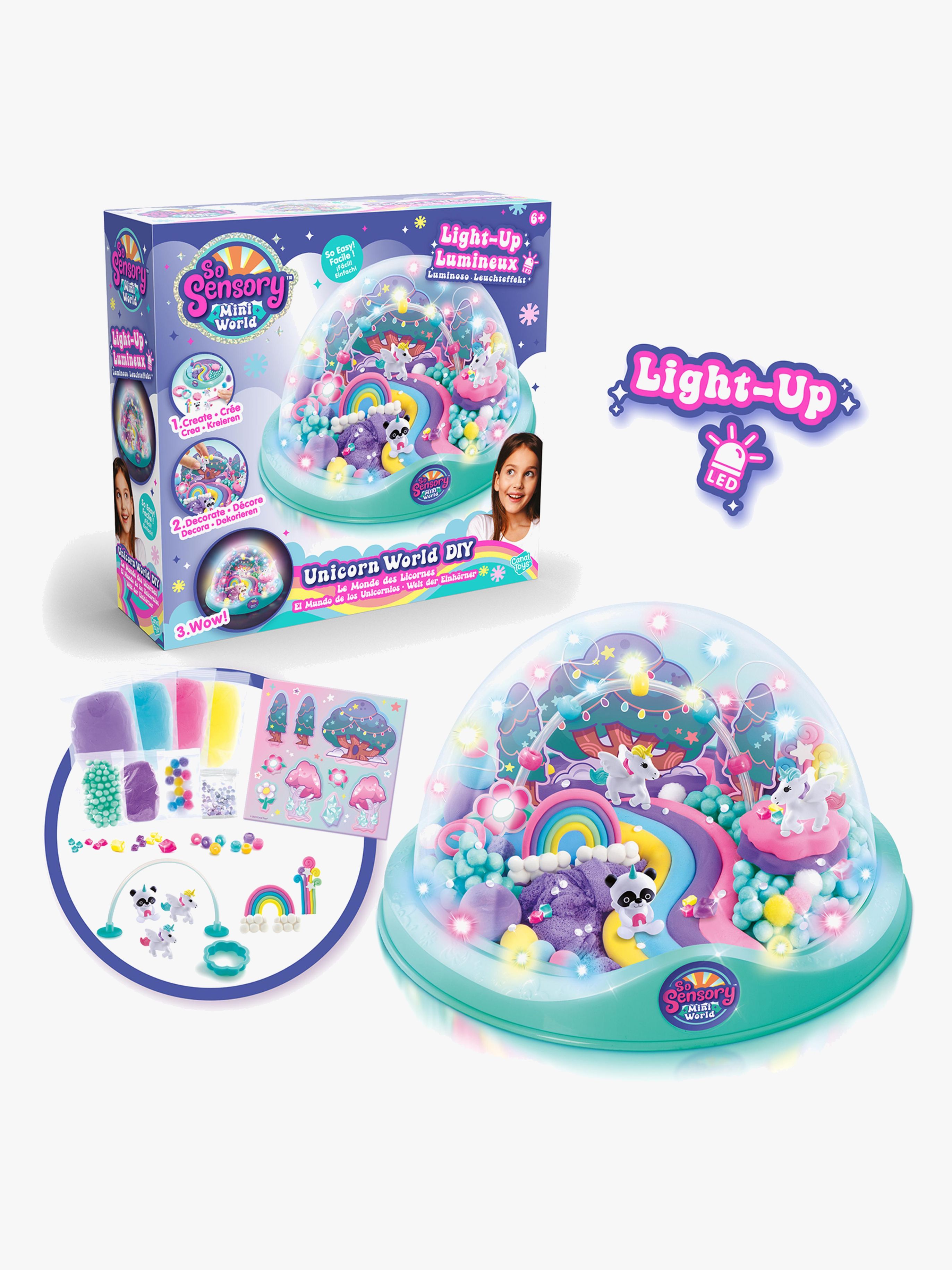 So Sensory Unicorn World DIY-set med Ljus