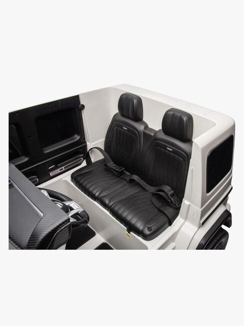 Mercedes Benz AMG G63 Elbil, Vit