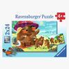 Ravensburger Björnfamiljen Pussel 2x24 Bitar