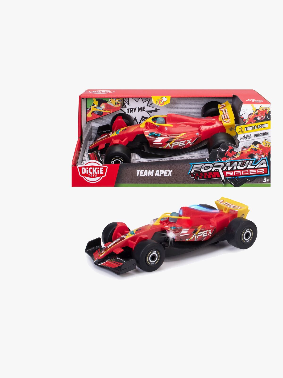 Dickie Toys Formula Racer Racerbil Team APEX 23 cm