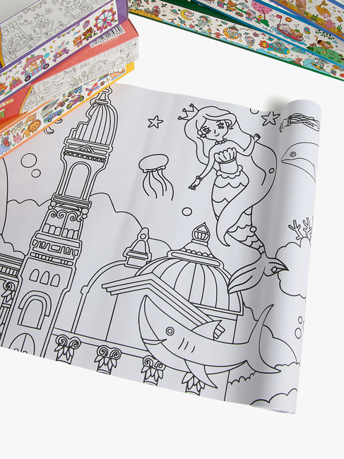 Fippla Klistra & Rita Målarpappersrullar 6 st