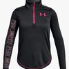 Under Armour Tech 1/2 Zip Träningströja, Black
