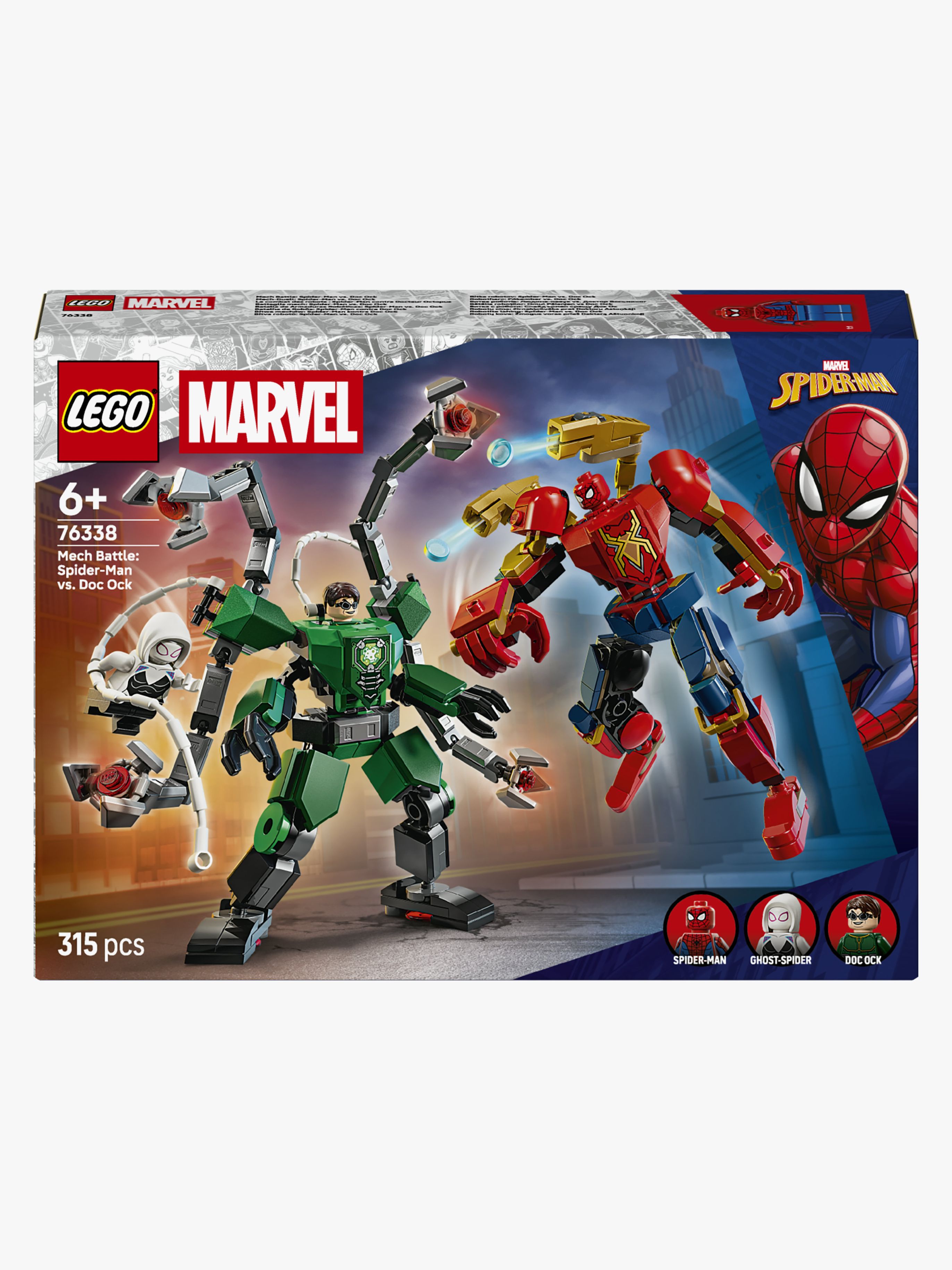LEGO Super Heroes 76338 Robotstrid: Spider-Man mot Doc Ock
