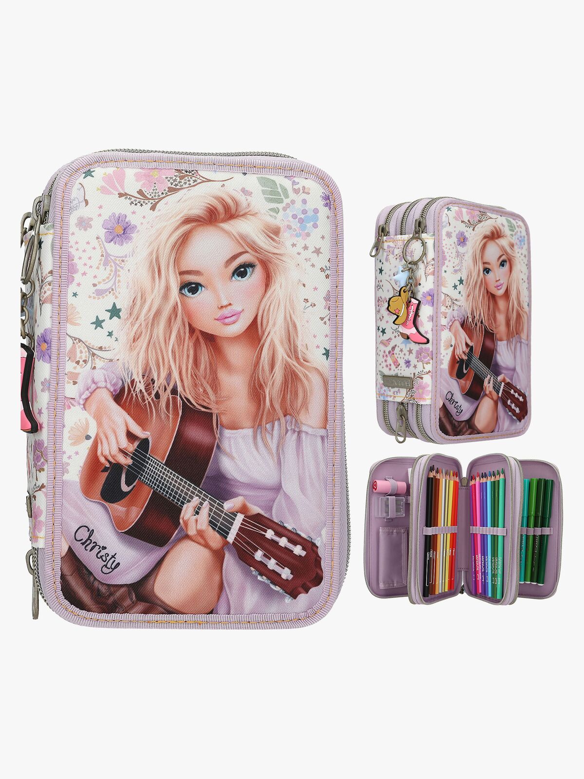 TOPModel COWGIRL Trippelpennfodral