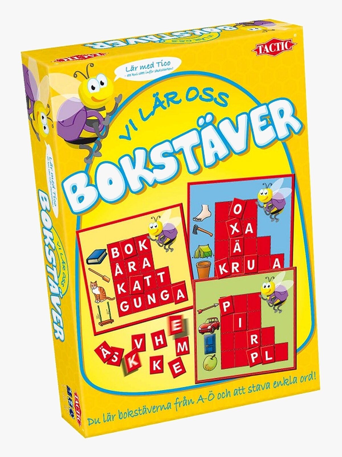 Tactic Vi lär oss Bokstäver Spel