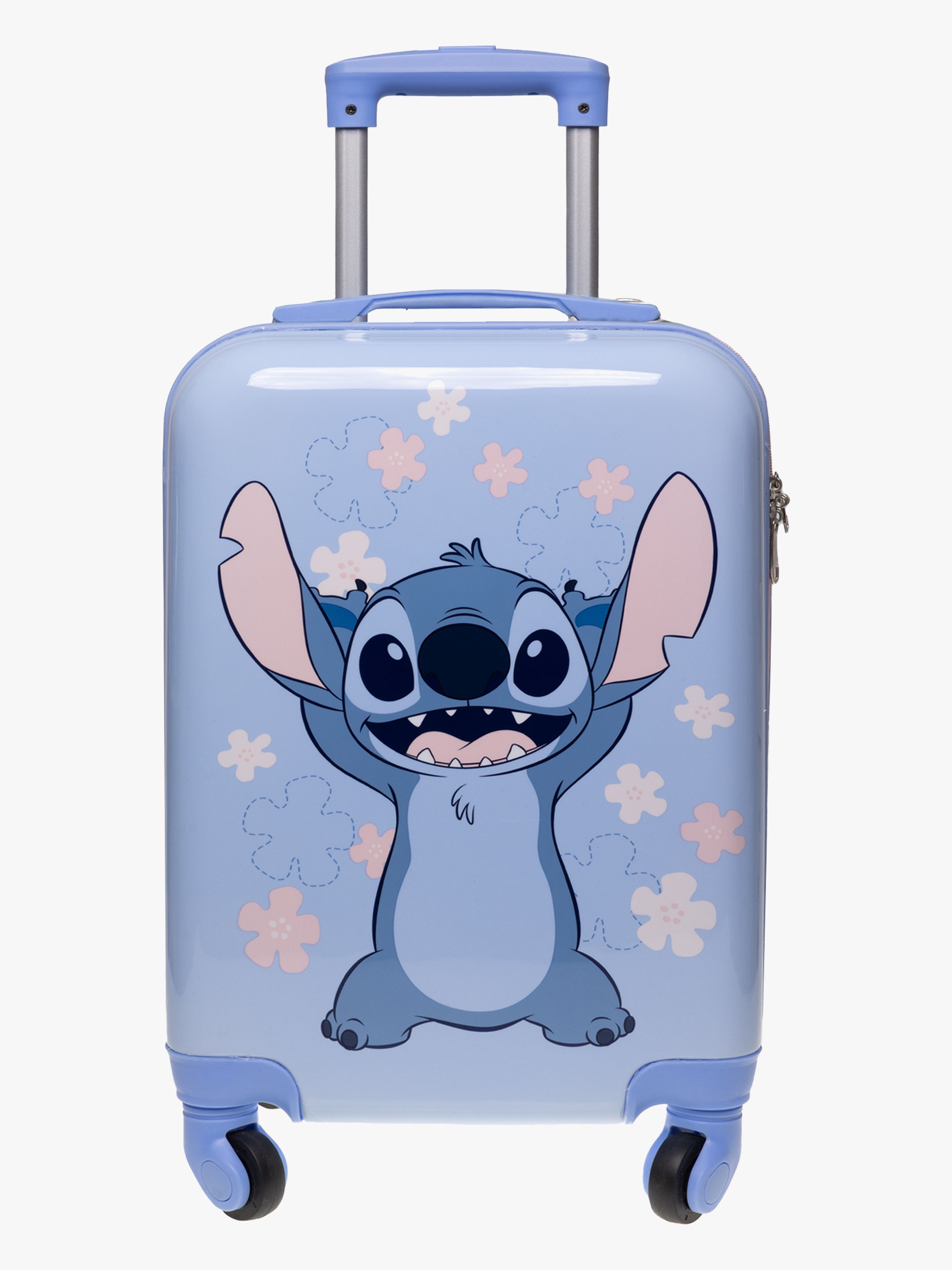 Disney Stitch Resväska Blå – handbagage i slitstarkt hardcase