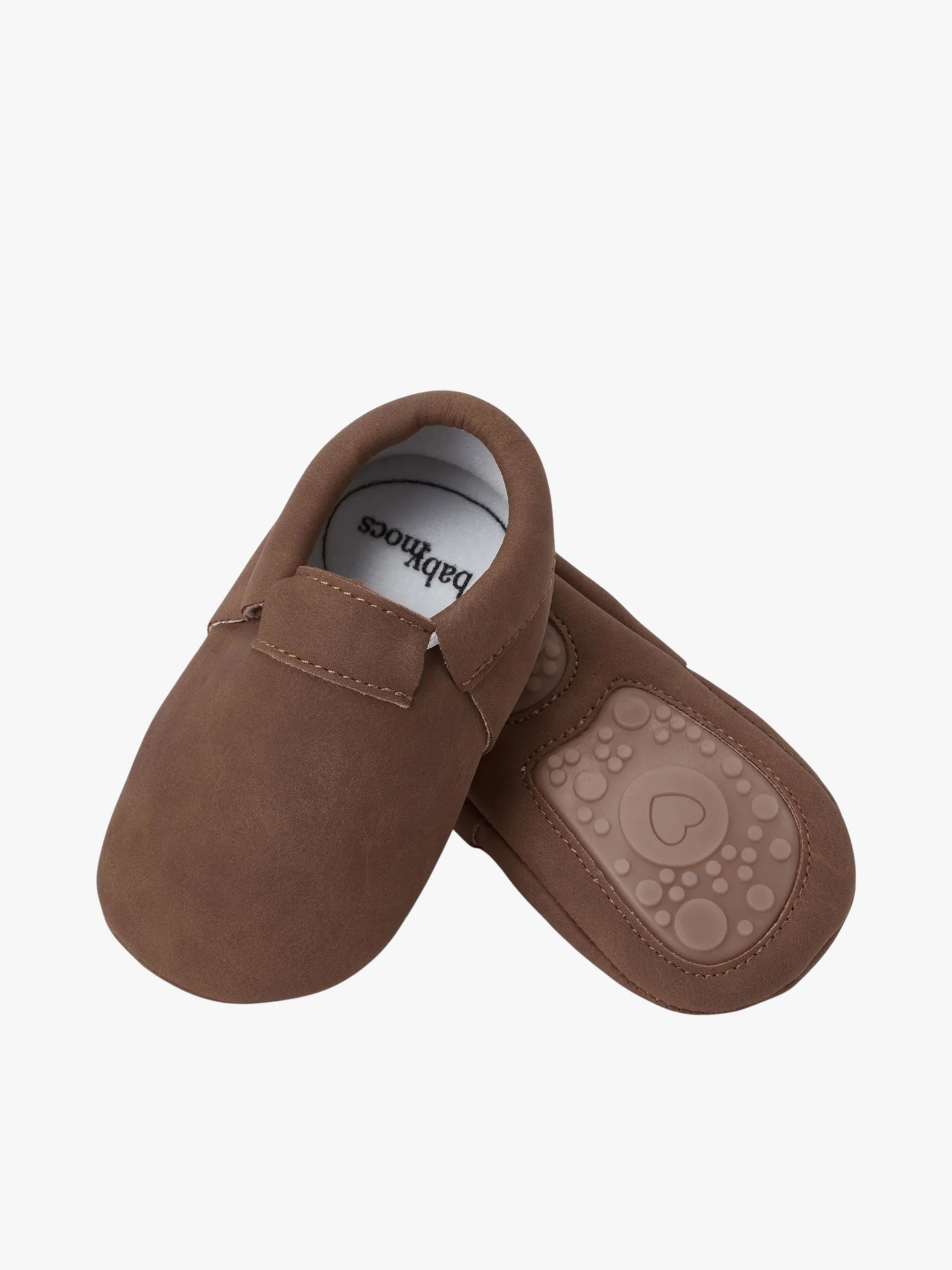 BabyMocs Casual Mocs Inneskor, Brown, 3-6 mån