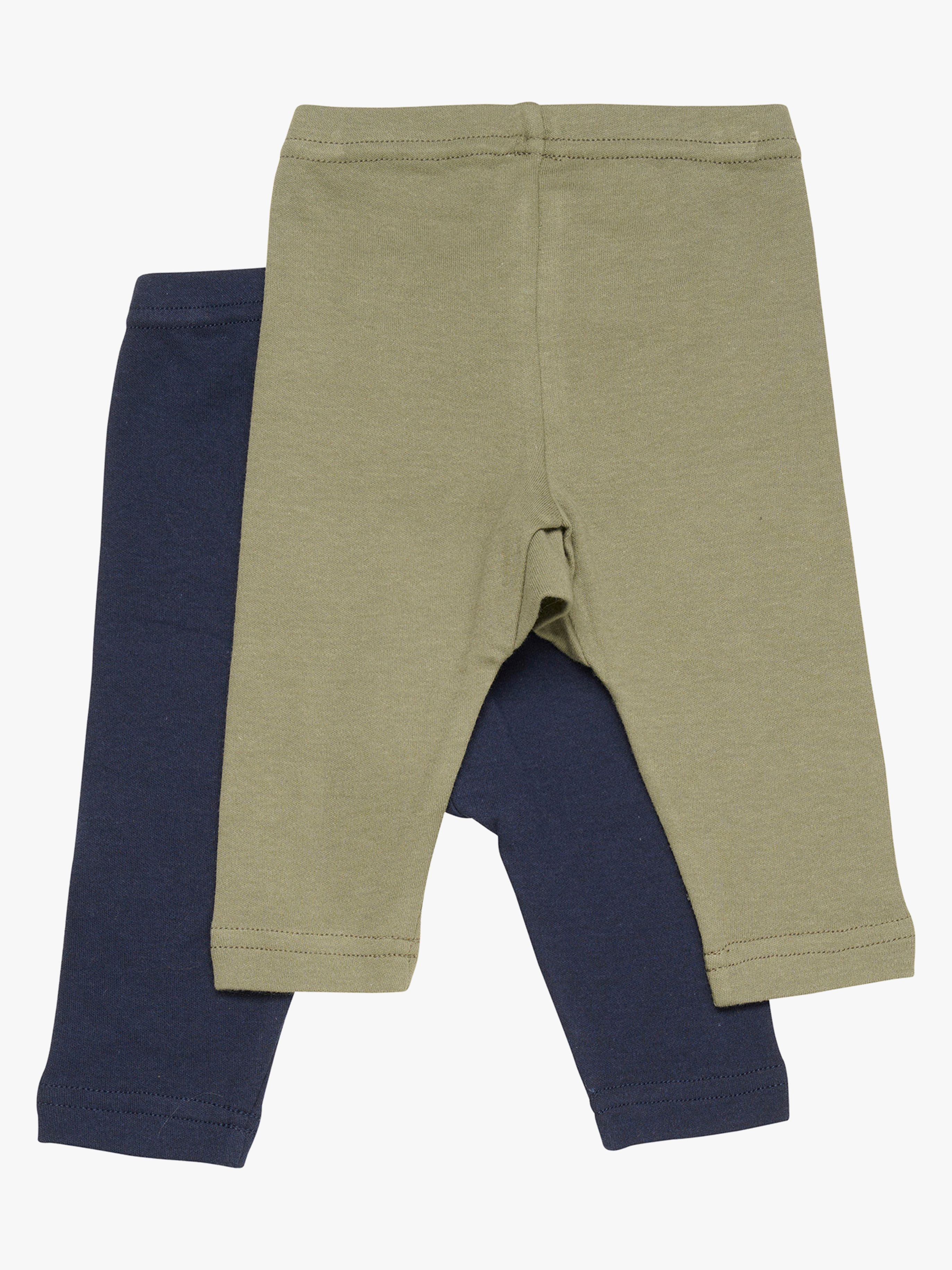 Pippi Leggings 2-pack, Deep Lichen Green, 68