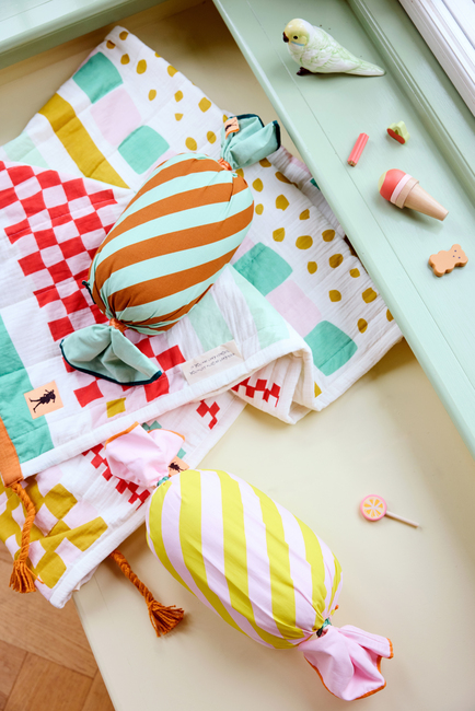 Kid's Concept Pippi Kudde Karamell, Rosa