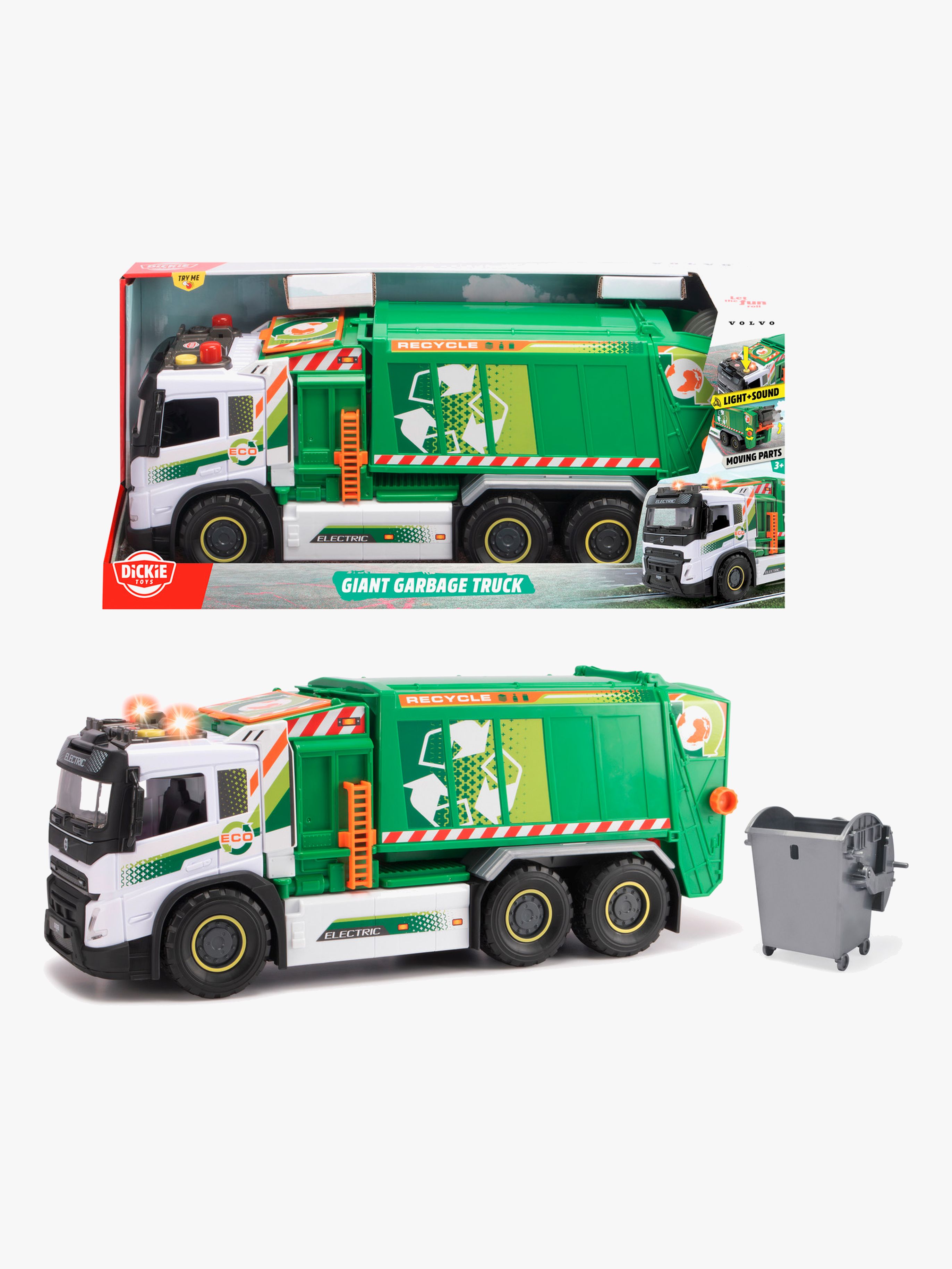 Dickie Toys  Gigantisk Volvo Sopbil